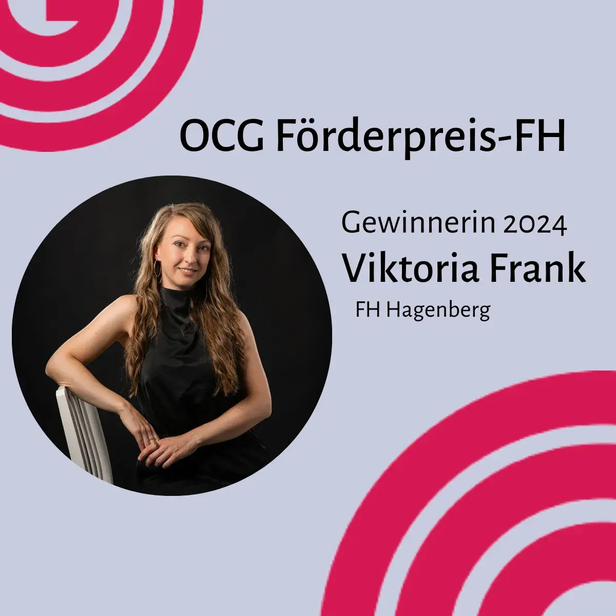 Viktoria Frank OCG Förderpreis-FH Gewinnerin 2024